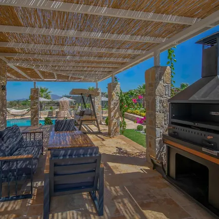 Villa Pamira Mit Basketballplatz Datca